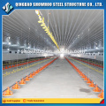 Showhoo China pre-hechos de acero galvanizado galpón granja de aves de corral en malasia